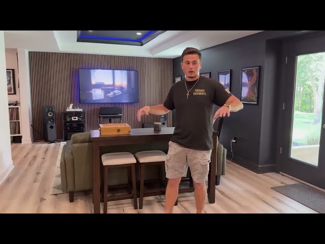 Discover this Incredible Finished Basement!