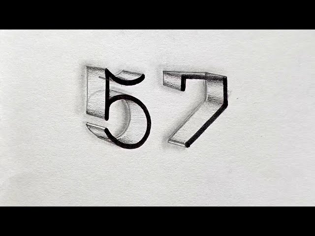 How To Draw 3D Art On Paper - Drawing TutoriaL
