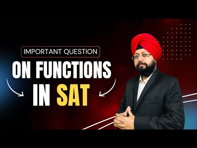 1 MINUTE SAT Function Hack: Solve ANY f(x) Problem Fast!