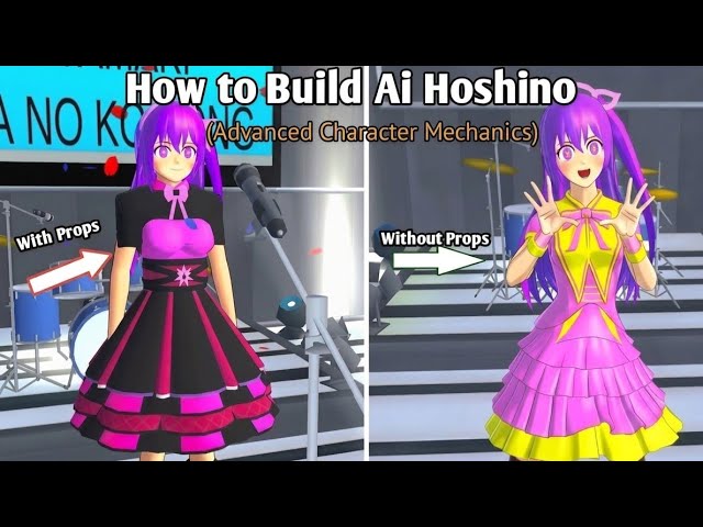 Ai Hoshino Build Tutorial 2026: Advanced Character Mechanics | Sakura School Simulator