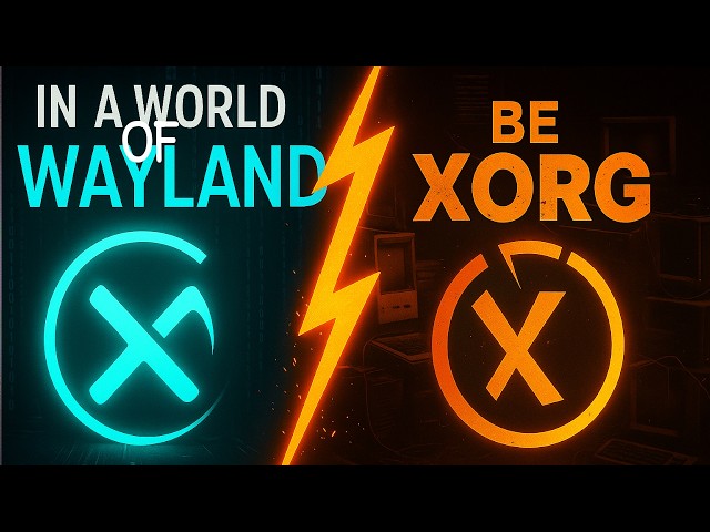 In a World of Wayland... Be Xorg