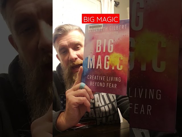 Big Magic 1st book of 2023 #love #BigMagic #book #reading