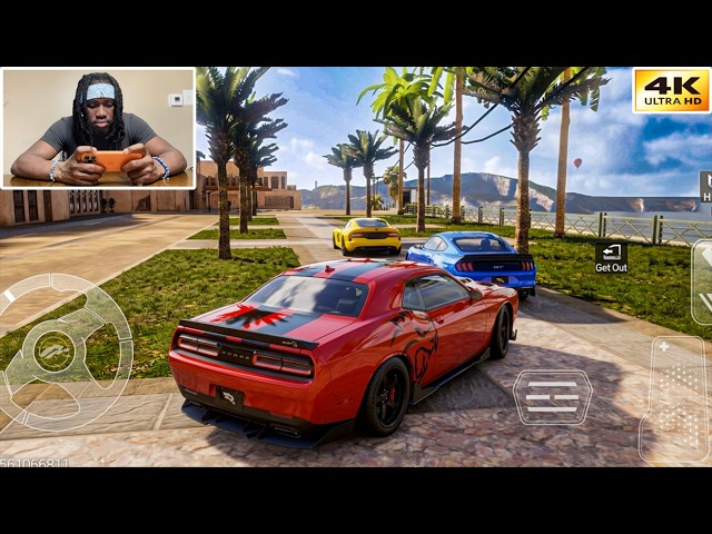 Dodge Challenger SRT Hellcat, Mustang GT & Dodge Viper SRT - Racing Master