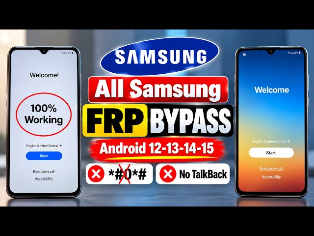 All Samsung FRP Bypass 2026 🔥 Android 12/13/14/15 | New FRP Unlock Trick | No PC
