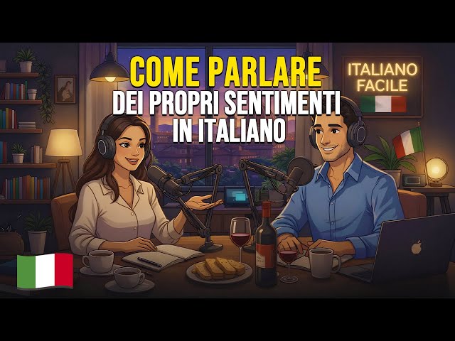 How to Talk About Your Feelings in Italian | Italian Conversation Practice