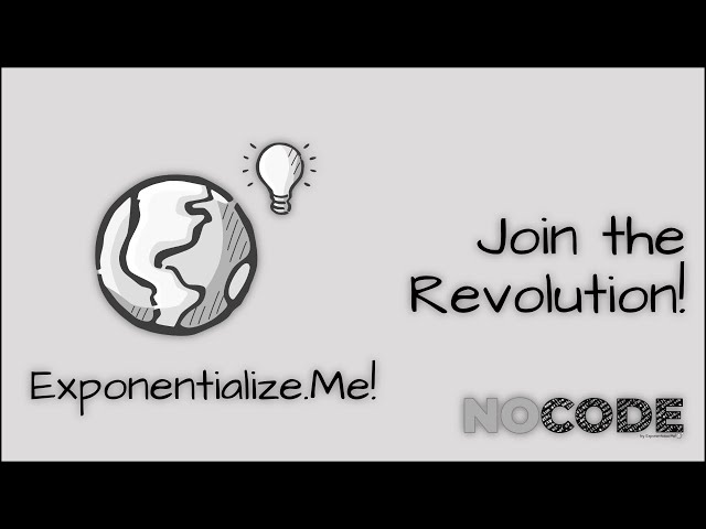 Join the NOCODE Revolution!