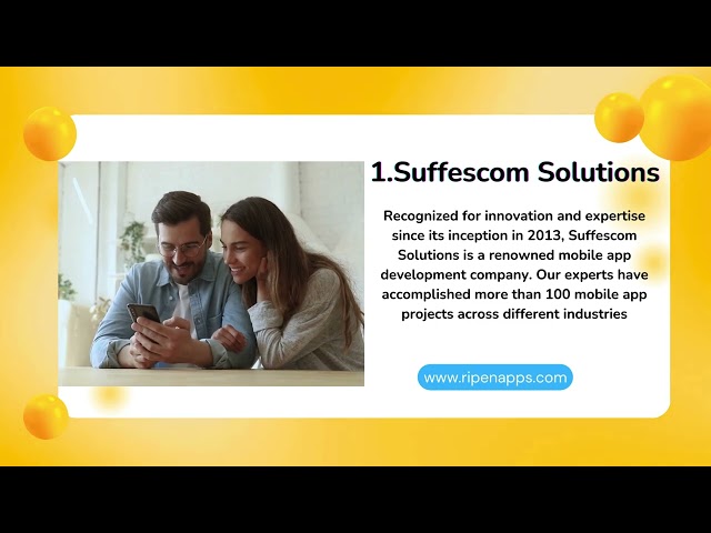 Top 5 Mobile App Development Companies in USA I RipenApps