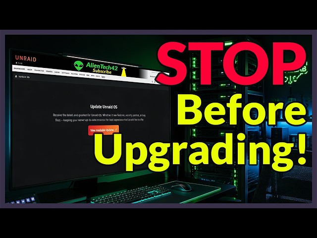Before You Upgrade to Unraid 7.3… Watch This First