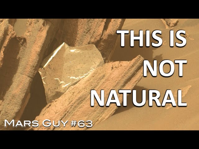 Perseverance spots unexpected intruder in Mars rock