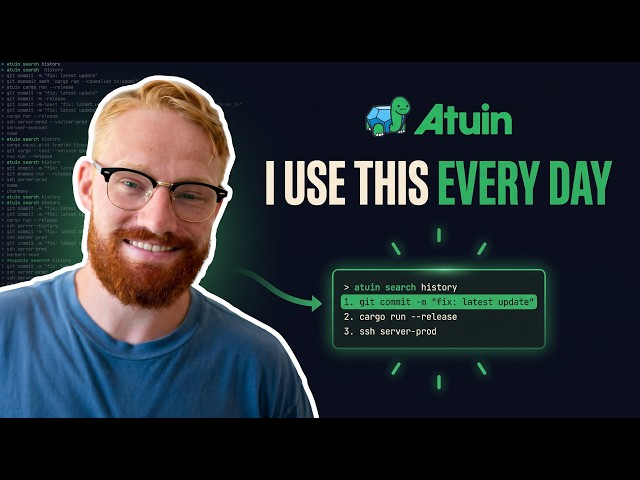 Atuin in about 6 minutes