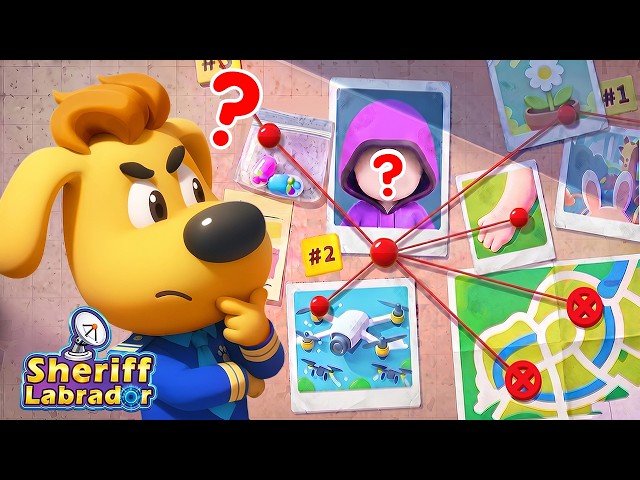 The Mystery Man | Learn Problem-Solving Skills | Safety Rules | Sheriff Labrador