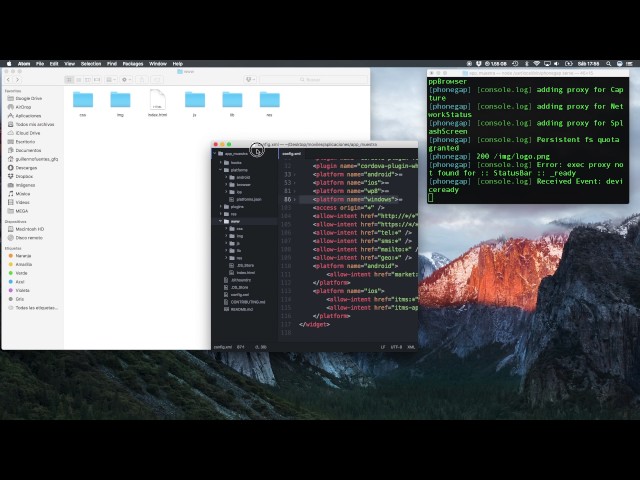 Cómo hace una aplicación con Phonegap, JQuery y Framework7