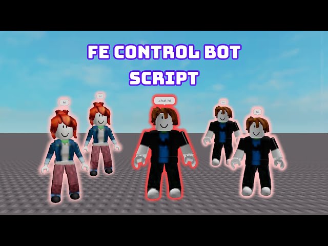 ControlBotZ Showcase - A Roblox Bot Script for 2025!