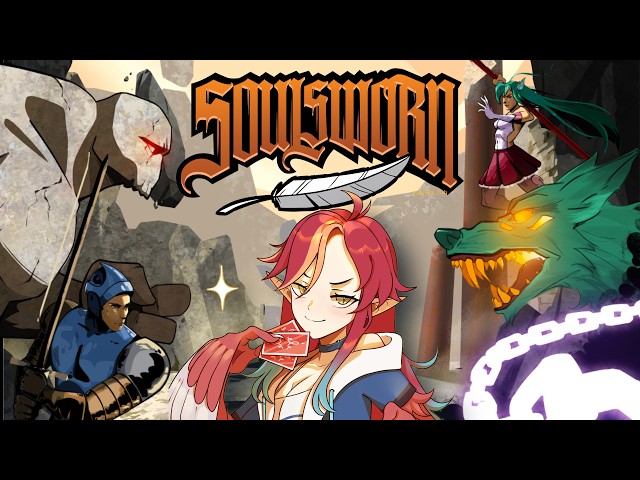 🔴 Let's Check Out A NEW Yu-Gi-Oh! Inspired Roguelike Deckbuilder!  (ﾉ◕ヮ◕)ﾉ*:・ﾟ✧ 【SOULSWORN - DEMO】