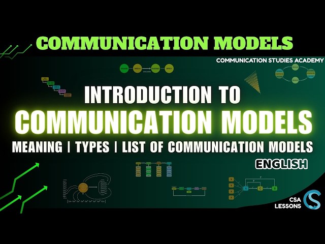 Communication Models - Meaning | Types | Linear | Interactive | Transactional Models - CSA English