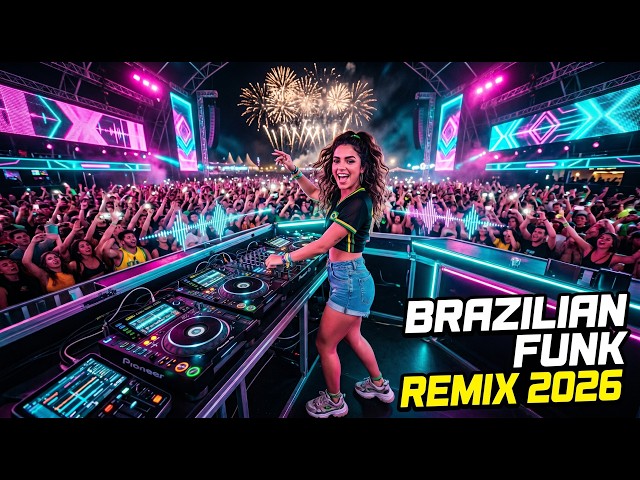 BRAZILIAN FUNK DJ REMIX 2026 🔥 Best Funk Brasil Party Mix | Super Bass Boosted Nonstop