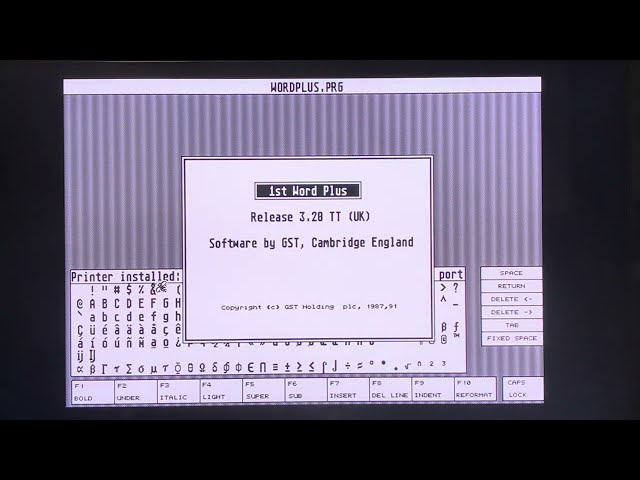 Atari ST jako maszyna biurowa
