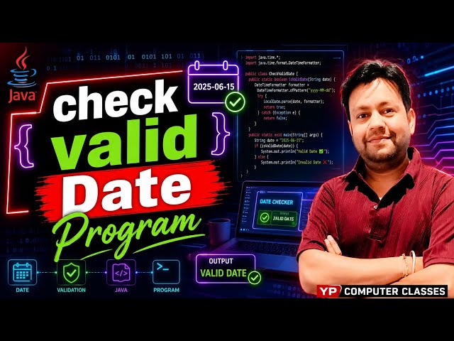 🚀 Valid Date Program in Java | ISC Class 11 & 12 Computer Science | Part 4 | Important Board Program