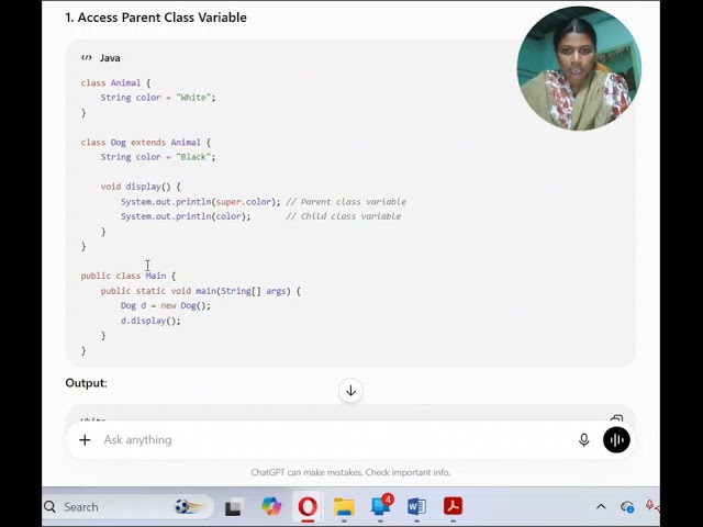 super keyword in java