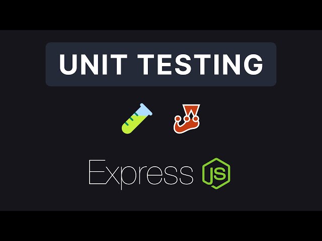 Express JS #20 - Unit Testing with Jest
