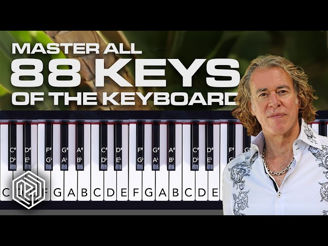 Learn All 88 Keys Of The Piano in 6 Minutes - This Is The Easy Way To Learn