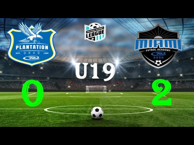 NAL U19: Plantation FC Rush vs Miami Rush 0-2