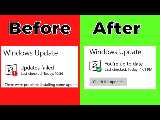 Fix Any Windows Update Error on Windows 11/10 [Latest]