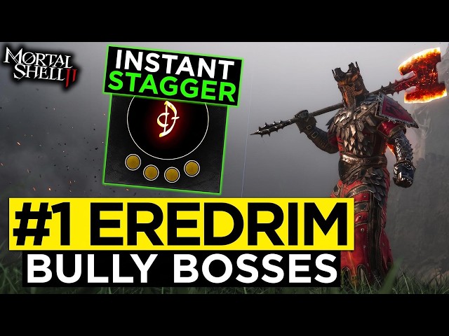 Eredrim is Disgusting! Bully Bosses with Instant Staggers - Mortal Shell 2 Builds