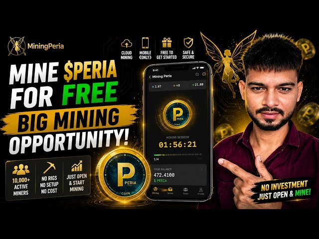 PERIA Mining App Review 2026 | Free Mining Opportunity Explained