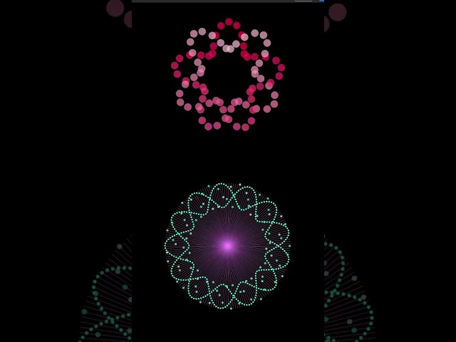 Mind-Blowing Particle Animations You Won't Believe! ✨#shorts #animationart #visualization #math