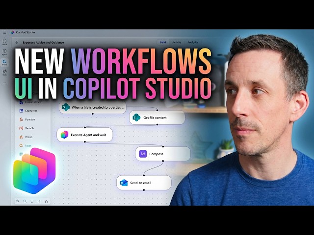 First Look at the NEW Copilot Studio Workflows Interface