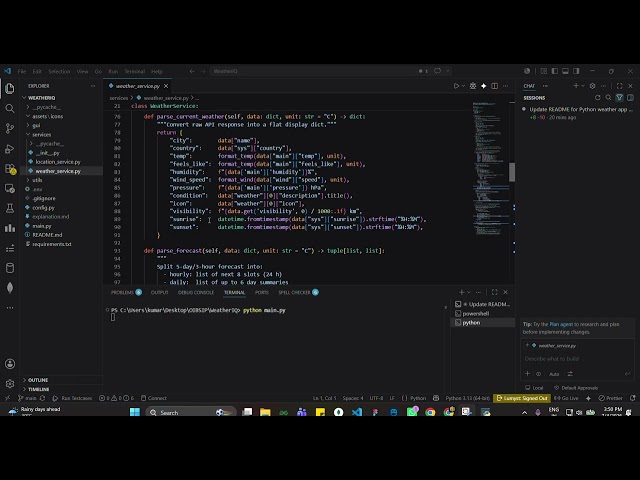 Build a Weather App using React, FastAPI & OpenWeather API | Full Stack WeatherIQ Project