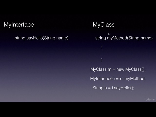 Java 8 Features Part 19 - Methods referencing using the :: operator