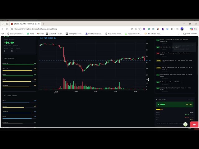 I Built a Live AI Trading Terminal in Python (Free & Open Source)