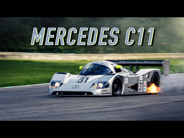 Onboard: Mercedes C11 - Racing Highlights on Spa - HQ V8 sound