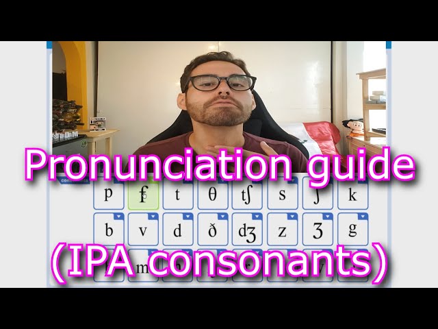 Guía de consonantes IPA (International Phonetic Alphabet) Mejora tu acento y pronunciación en inglés