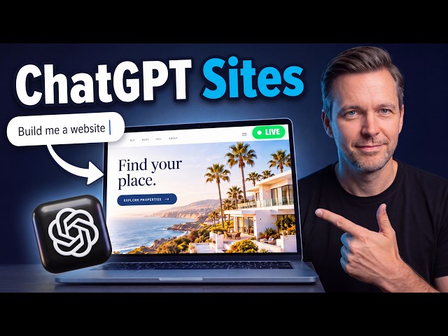 How to Build a Professional Website with ChatGPT Sites