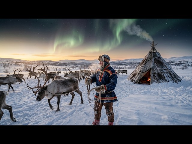 Surviving -50°C in Lapland: The Genius Engineering Behind Sami Lavvu Tents