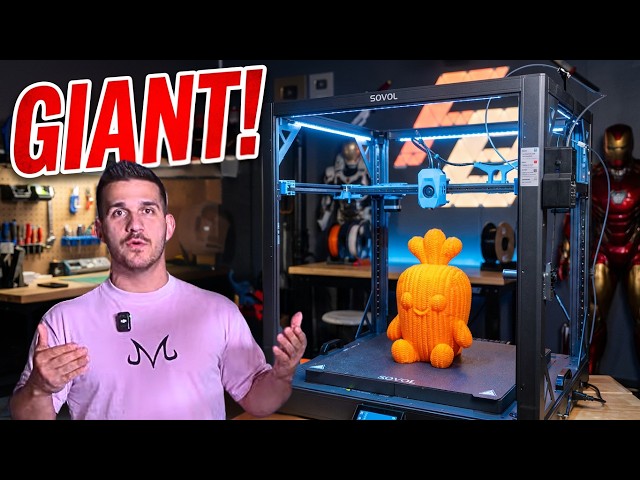 A GIANT 3D Printer for GIANT Prints! Sovol SV08 MAX
