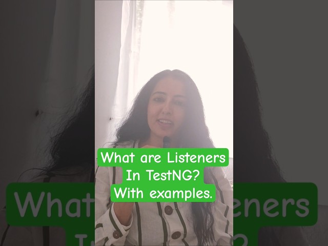 TestNG "Listeners" Concept Simplified #testautomation #TestNGConcepts #testngtutorial