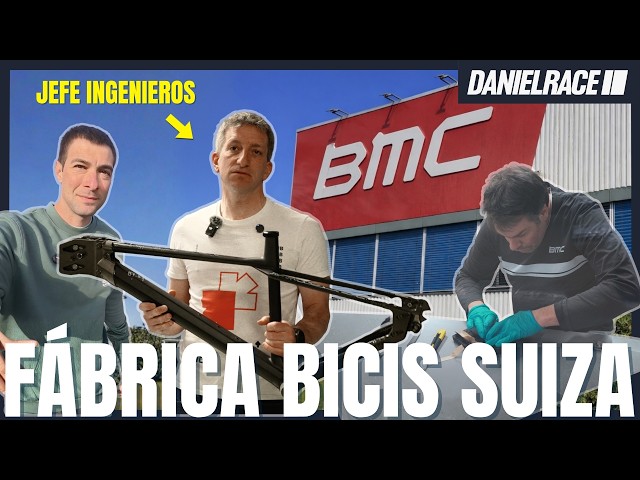 HOW CARBON BIKES ARE MADE IN SWITZERLAND | BMC FACTORY TOUR | DANIEL RACE