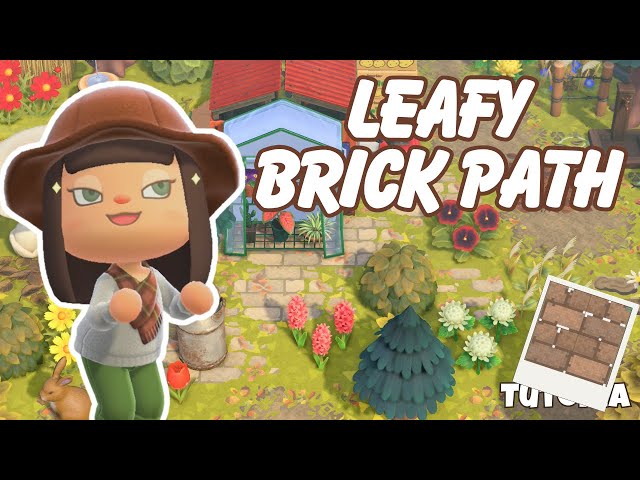 TUTORIAL | Natural 6 pc Brick Path Tutorial #acnh