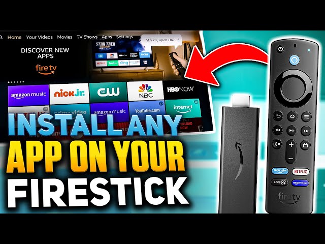 INSTALL ANY APP ON YOUR FIRESTICK!