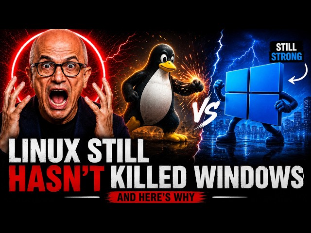 Linux Still Hasn't Killed Windows — And Here's Why