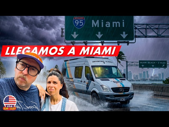 😰 CON MIEDO LLEGAMOS A MIAMI 🇺🇸