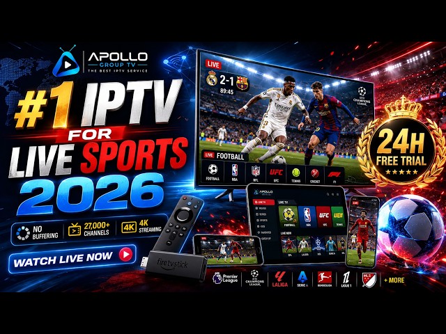 Apollo Group TV Review 2026 – Best IPTV Service for Live Sports Streaming (Free Trial!)