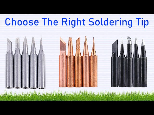 What Type Of Solder Is Best For Electronics, Tips To Choose The Right Soldering Tip