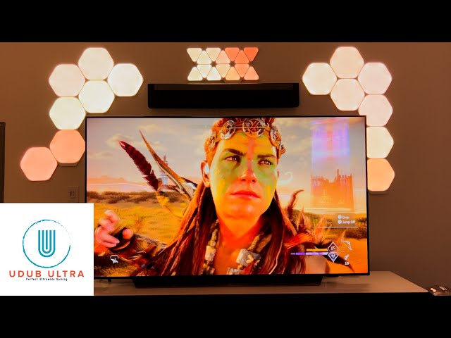 Horizon Forbidden West POV | 4k LG C1 OLED | PS5 VRR+ALLM OFF | Performance | Update 1.17 | Nanoleaf