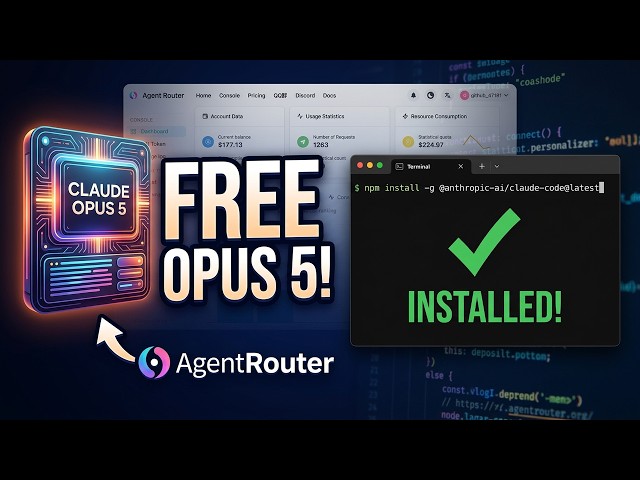 Get Opus 5 FREE! Claude Code Setup + Real Project Bangla