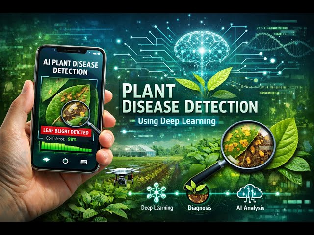 Plant Disease Detection Using Deep Learning | MobileNetV2 | AI in Agriculture | AgriScan